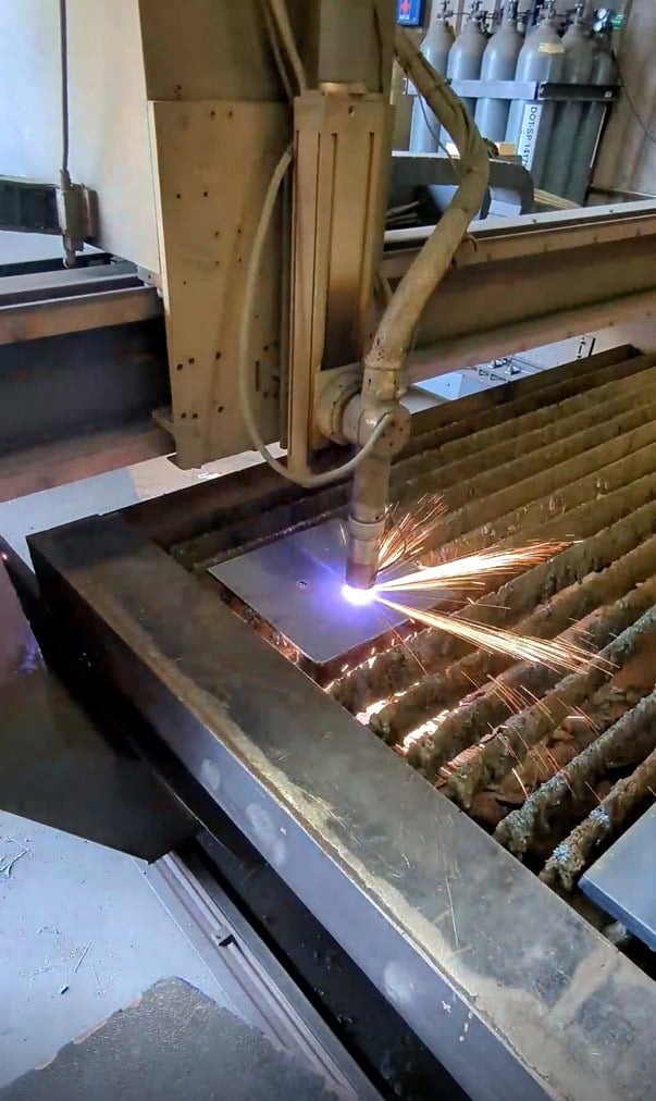 C & G Systems #Crossfire, CNC Plasma Table, Burny10+ cnc, 260 Amp, Hypertherm HPR260, 6' x 12', 2008 - Image 6