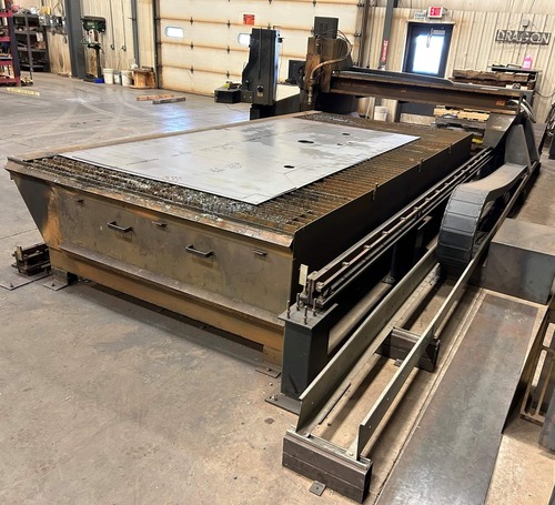 C & G Systems #Crossfire, CNC Plasma Table, Burny10+ cnc, 260 Amp, Hypertherm HPR260, 6' x 12', 2008 - Image 8