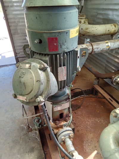 4 GPM Union #P358, Single Stage Centrifugal Oil Transfer Pump Package, 15 HP, 3510 RPM, 547 psi, 460 V., 1989 - Image 8