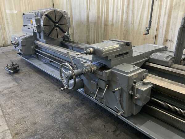 40" x 156" American #32X156-Pacemaker, engine lathe, 24" swing over cross slide, 4-jaw 28" chuck, 40 HP - Image 2