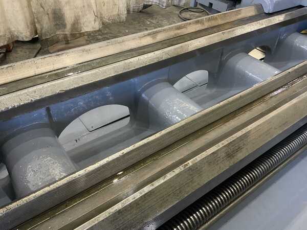 40" x 156" American #32X156-Pacemaker, engine lathe, 24" swing over cross slide, 4-jaw 28" chuck, 40 HP - Image 8