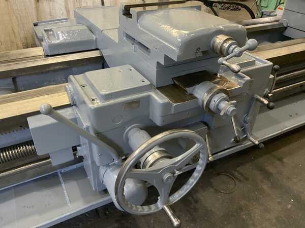 40" x 156" American #32X156-Pacemaker, engine lathe, 24" swing over cross slide, 4-jaw 28" chuck, 40 HP - Image 9