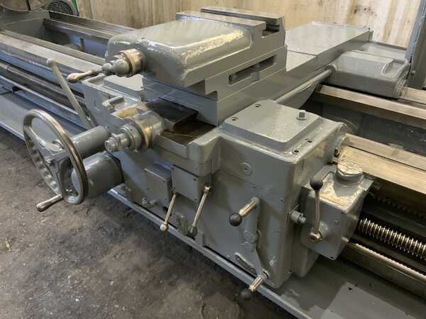 40" x 156" American #32X156-Pacemaker, engine lathe, 24" swing over cross slide, 4-jaw 28" chuck, 40 HP - Image 10