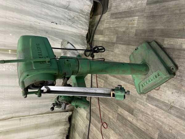 Sterling #DG, drill sharpener, 1/8" to 2-1/2" drill diameter, 24" drill length, pedestal mounted - Image 8