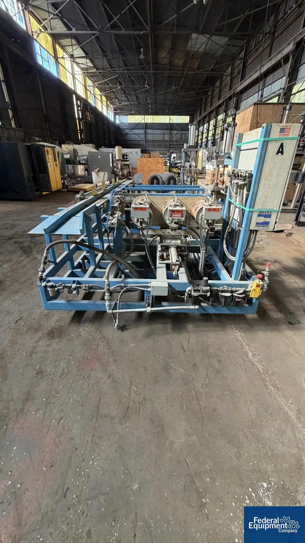 Advance Equipment, #PV-Mold, Belling Machine, 5 zone, 1 station, 480 V., 2005 - Image 3