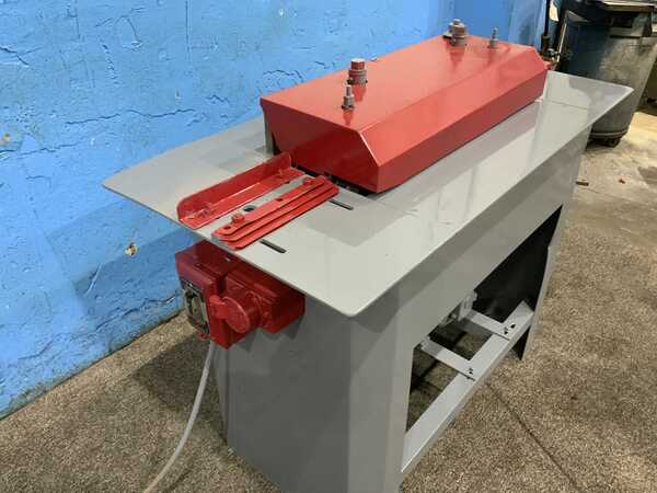7 Stand, Lockformer rollformer, 18 gauge, 3-3/7" max stock width, 1-1/4" shaft diameter, 35" floor to passline - Image 2