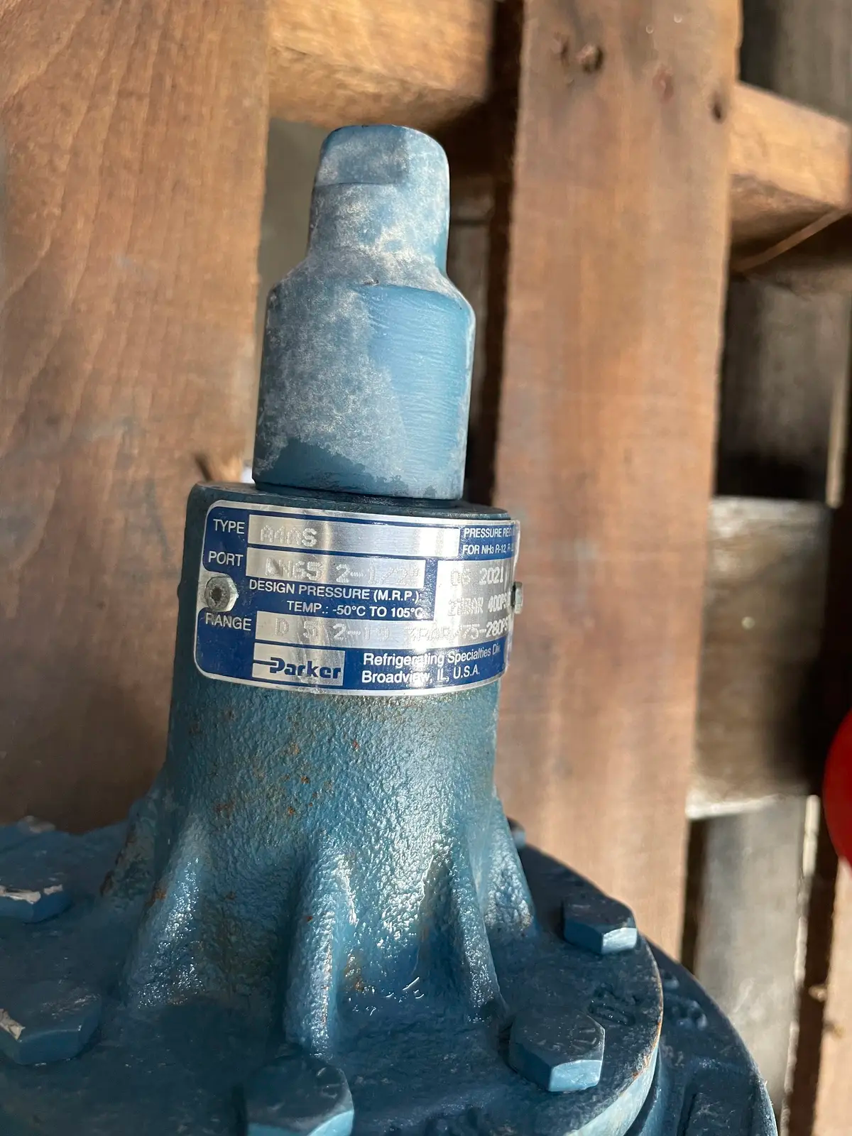 2-1/2" Parker RS #A4AS, Pressure Regulator, 400 psig - Image 5