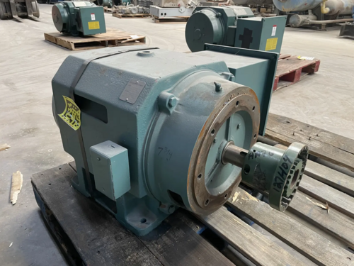 100 HP 3565 RPM Ram Industries, Electric Motor, Frame 365TSC, 230/460 Volts - Image 1
