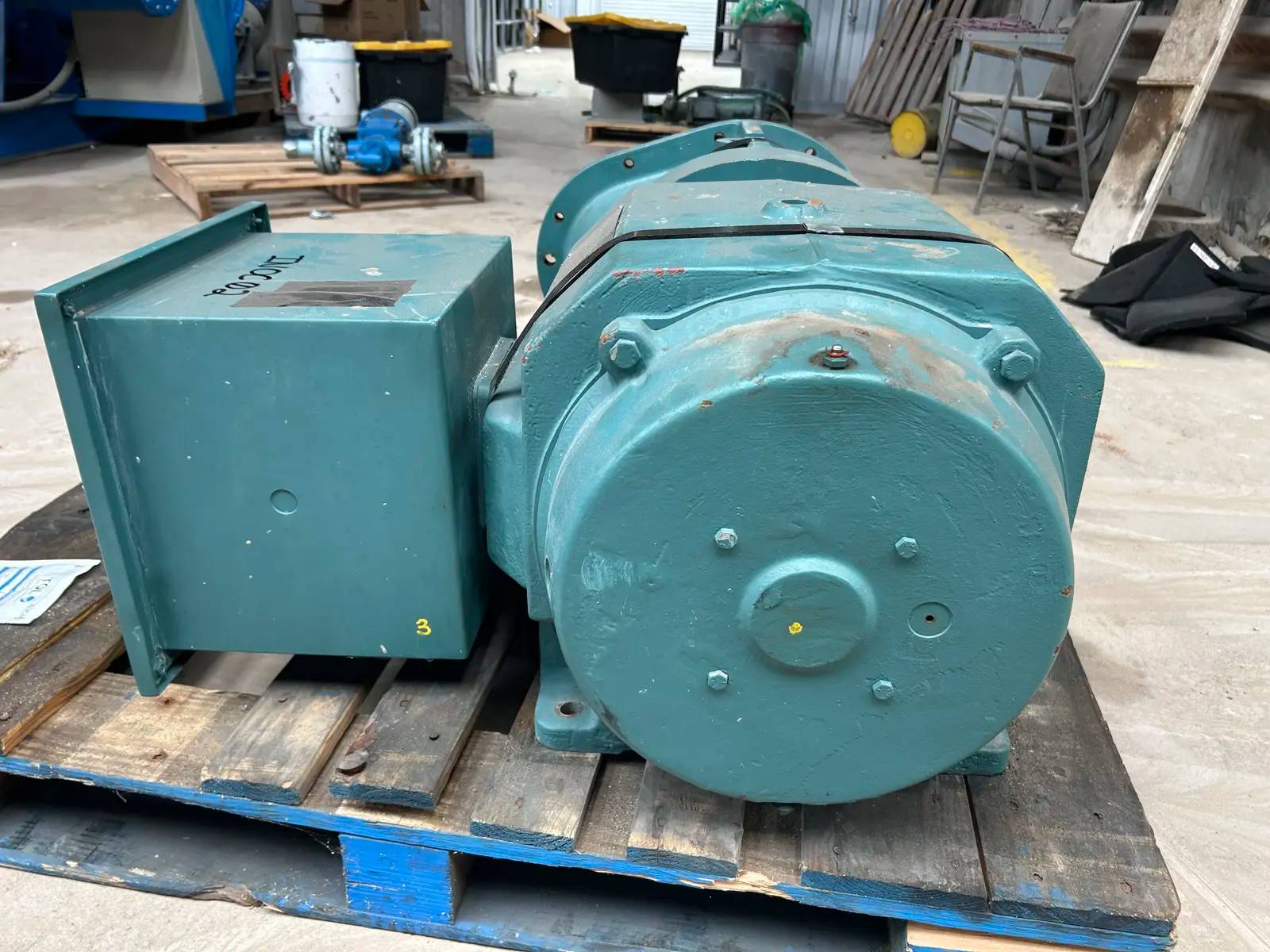 100 HP 3565 RPM Ram Industries, Electric Motor, Frame 365TSC, 230/460 Volts - Image 10