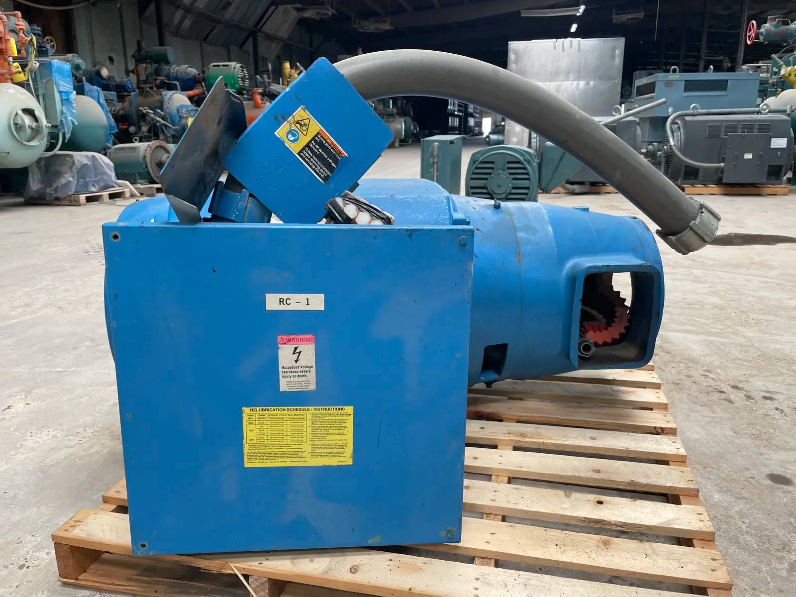 300 HP 3580 RPM Ram Industries, Induction Motor, Frame 447TSC, 460 Volts - Image 7