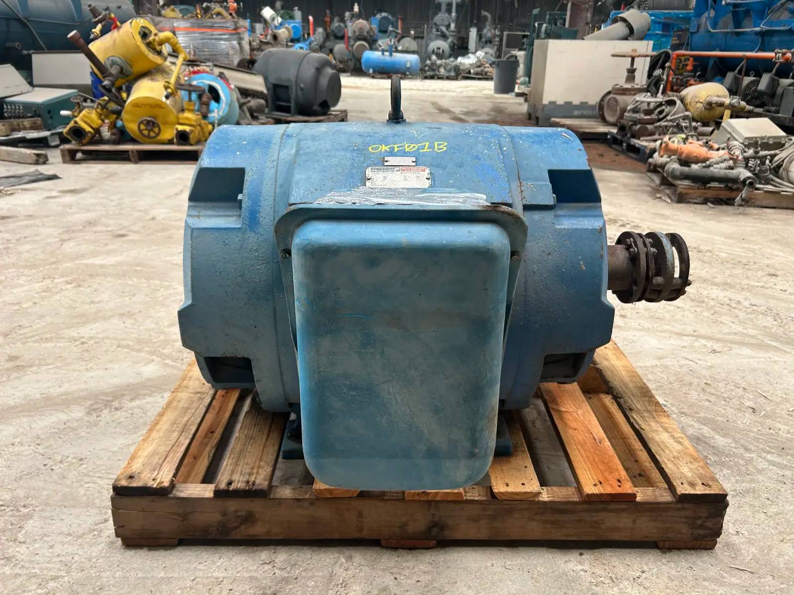200 HP 3550 RPM Reliance Electric, Duty Master A-C Motor, Frame 444TS, 460 Volts - Image 3