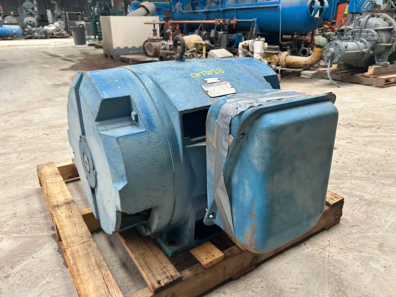 200 HP 3550 RPM Reliance Electric, Duty Master A-C Motor, Frame 444TS, 460 Volts - Image 4