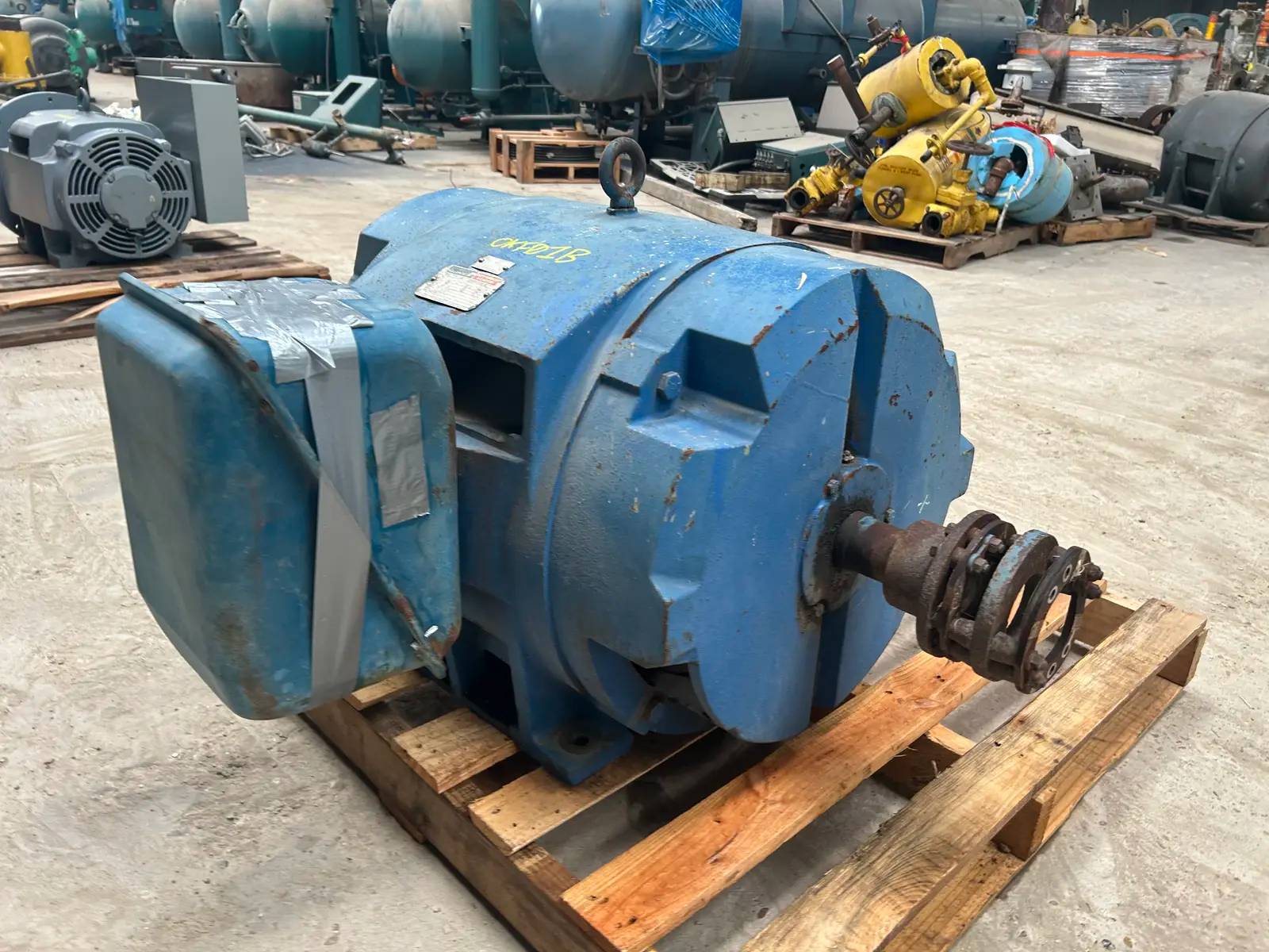 200 HP 3550 RPM Reliance Electric, Duty Master A-C Motor, Frame 444TS, 460 Volts - Image 10