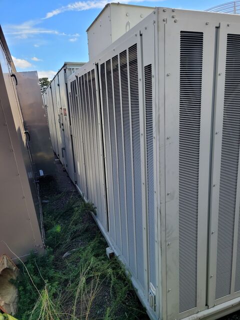 90 Ton, Trane Intellipak #SXHKC9040H8#ECBE9011ABCE0H00ADORT0M860, cooling only, R410a, never connected, has - Image 4