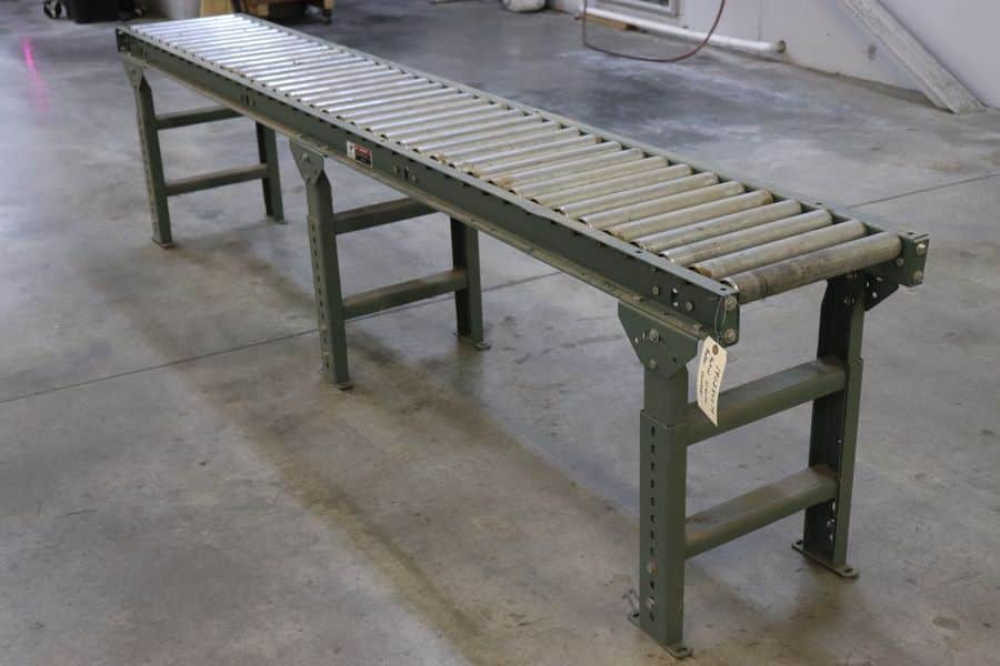 14.5" wide x 10' long, U-Line #H-3411, gravity conveyor - Image 7