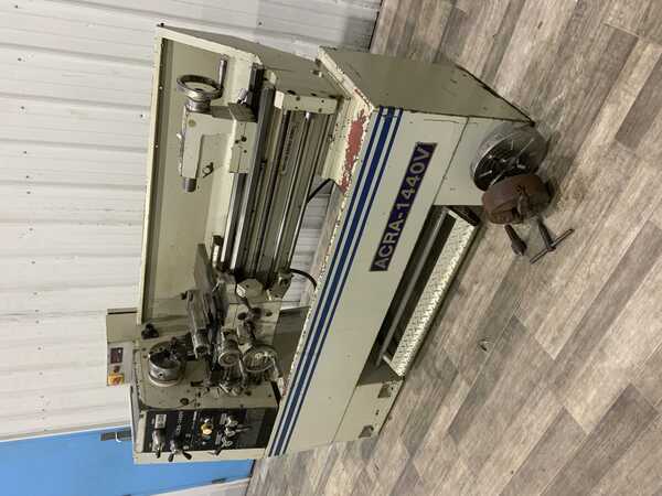 14" x 40" Acra #1440V, engine lathe, 8" swing over cross slide, inch/metric, 3-jaw 8" chuck, foot brake - Image 9