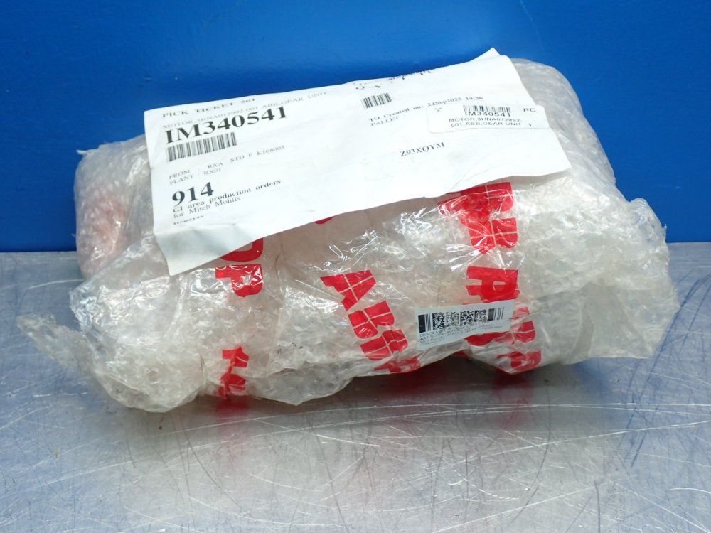 Abb #3HNA012992001, motor/gear unit, 1:12,6, ratio, new - Image 2