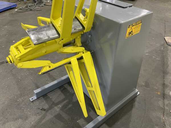 4000 lb. Regal #4000-12-SRNP-SDB, coil reel, 12" width, 48" outside dimensions, 12"-22" ID, 6 keepers, drag - Image 5