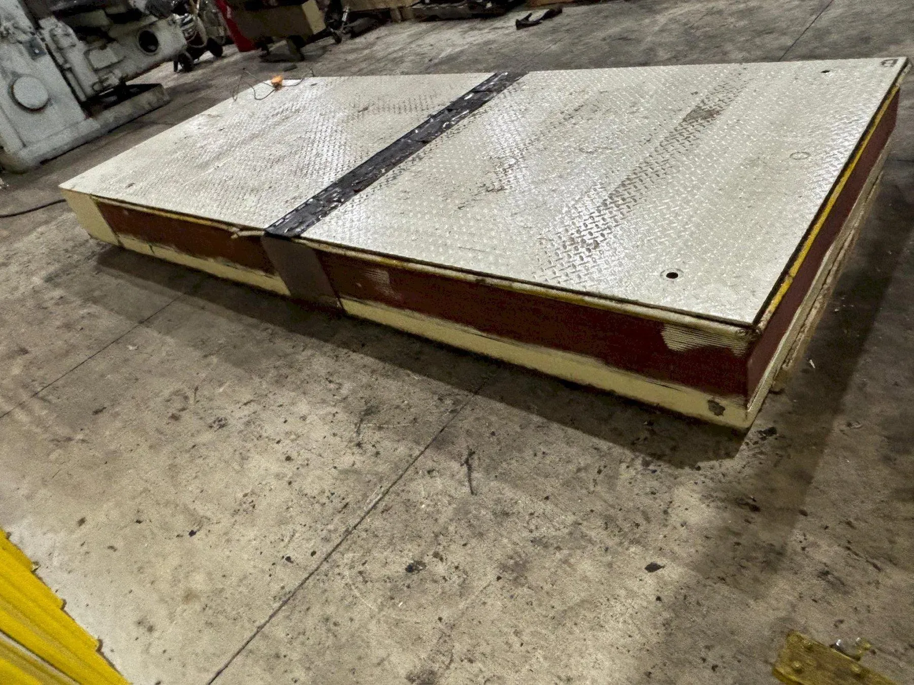 40000 lb. Denson #ST-1620, die lifting table & flipper platform, 20 ton, 64" x 151" x 13" - Image 8