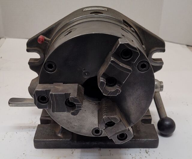 Yuasa #550-006-Super-Spacer, ACCU-DEX Rotary Indexer w/ 3 Jaw chuck, 1.73" hole diameter - Image 2
