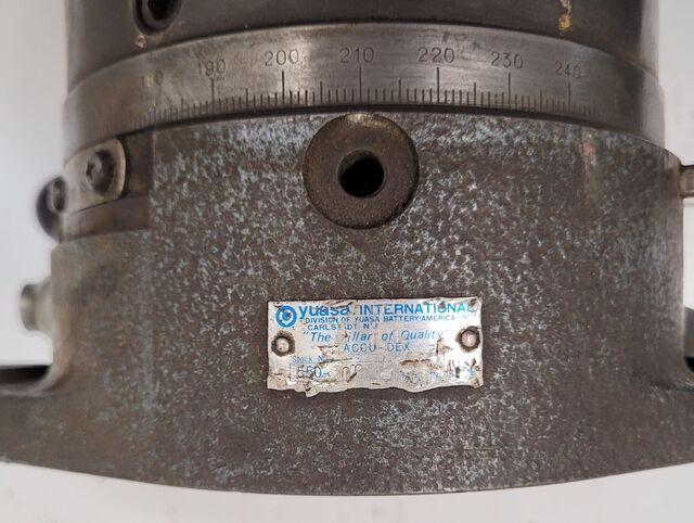 Yuasa #550-006-Super-Spacer, ACCU-DEX Rotary Indexer w/ 3 Jaw chuck, 1.73" hole diameter - Image 4