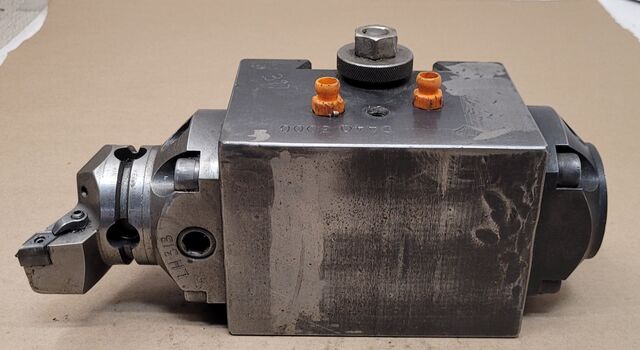 Aloris #DA4Q-3000, boring bar holder, Kennametal KM63-NCM-EF flange mount - Image 2