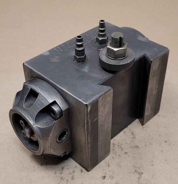 Aloris #DA4Q-3000, boring bar holder, Kennametal KM63-NCM-EF flange mount - Image 1