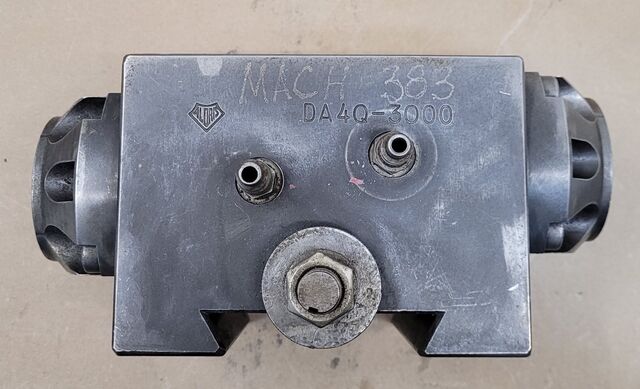 Aloris #DA4Q-3000, boring bar holder, Kennametal KM63-NCM-EF flange mount - Image 3