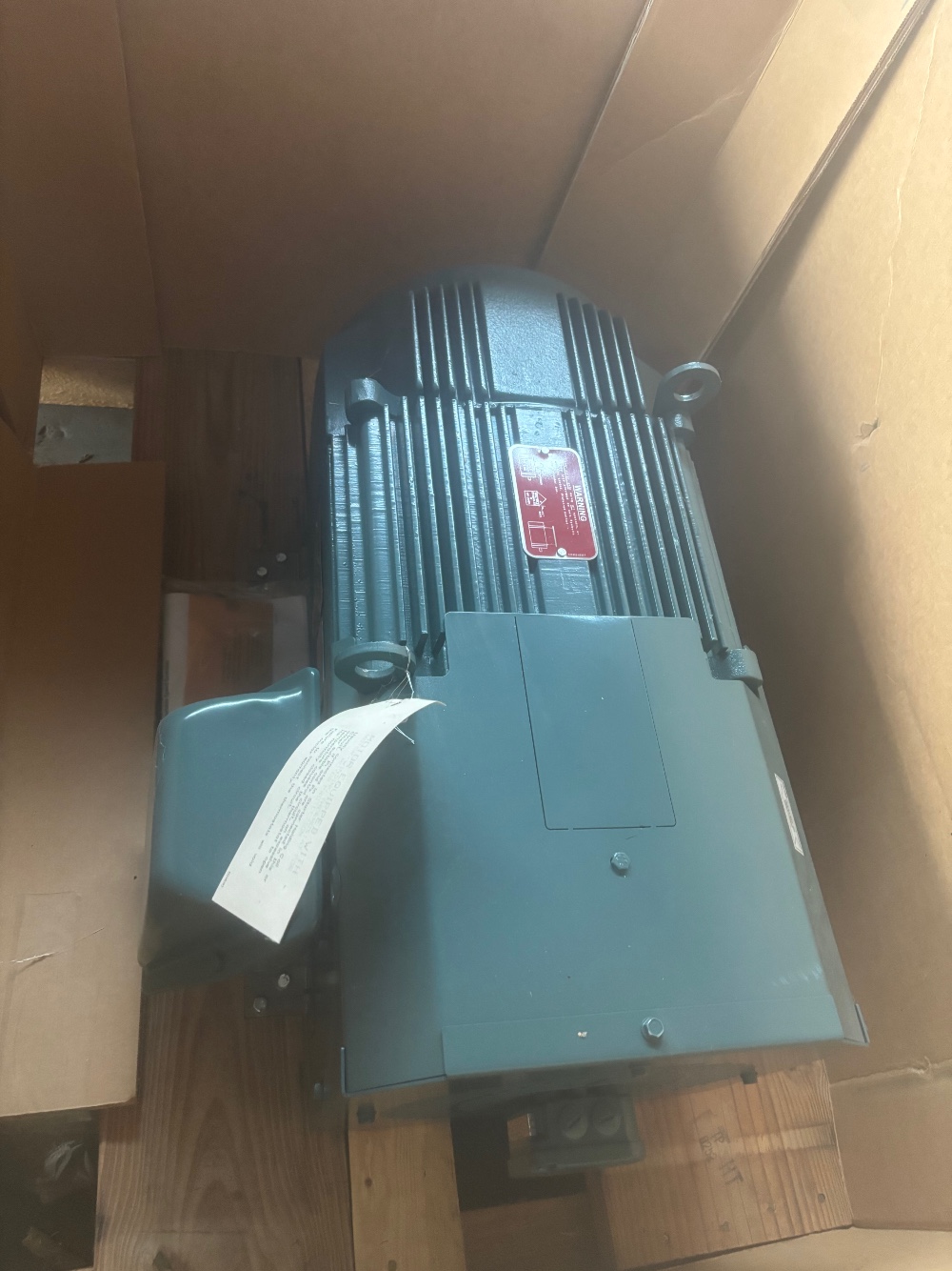 50 HP 1773/3545 RPM Baldor, Frame FL2570, TEAO-BC, 1.0 service factor, 460 V, new (2 available) - Image 3