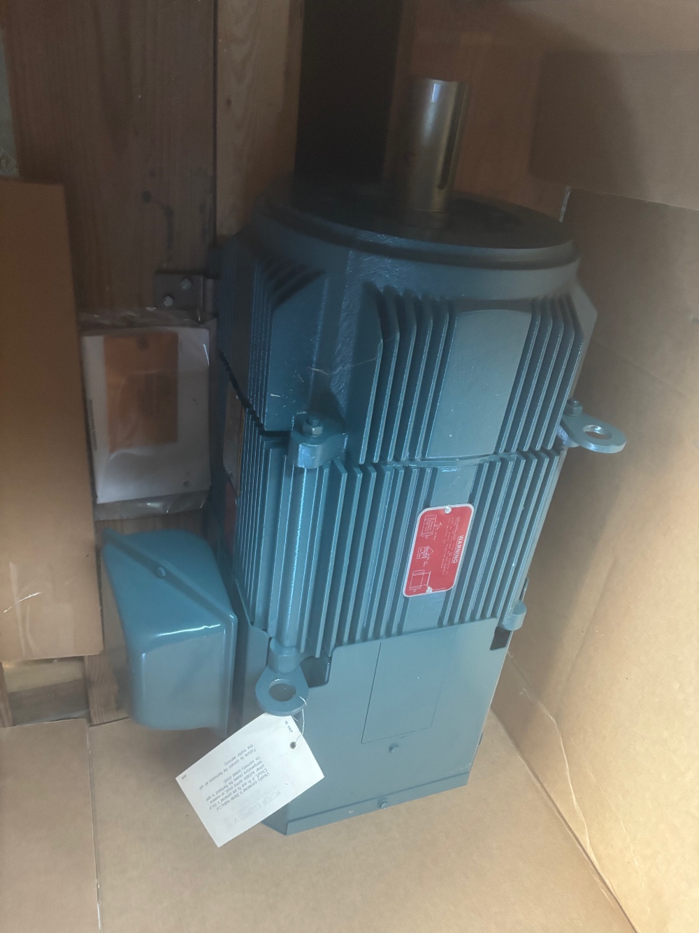 50 HP 1773/3545 RPM Baldor, Frame FL2570, TEAO-BC, 1.0 service factor, 460 V, new (2 available) - Image 4