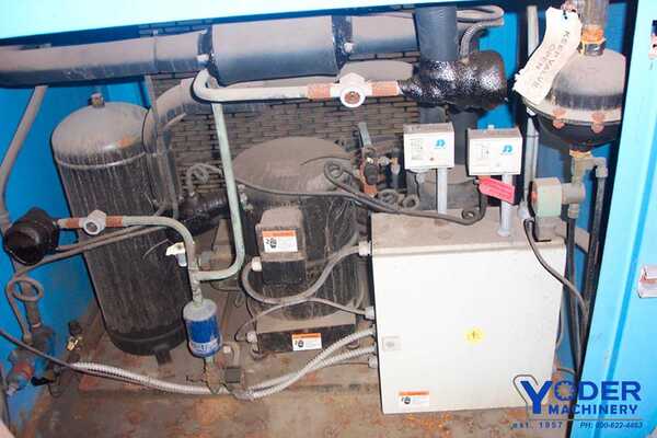 1600 scfm, 120°, 100 psi, Hankison #PR1600, refrigerated air dryer, R-22, 8" air in/outlet, 1997 - Image 9