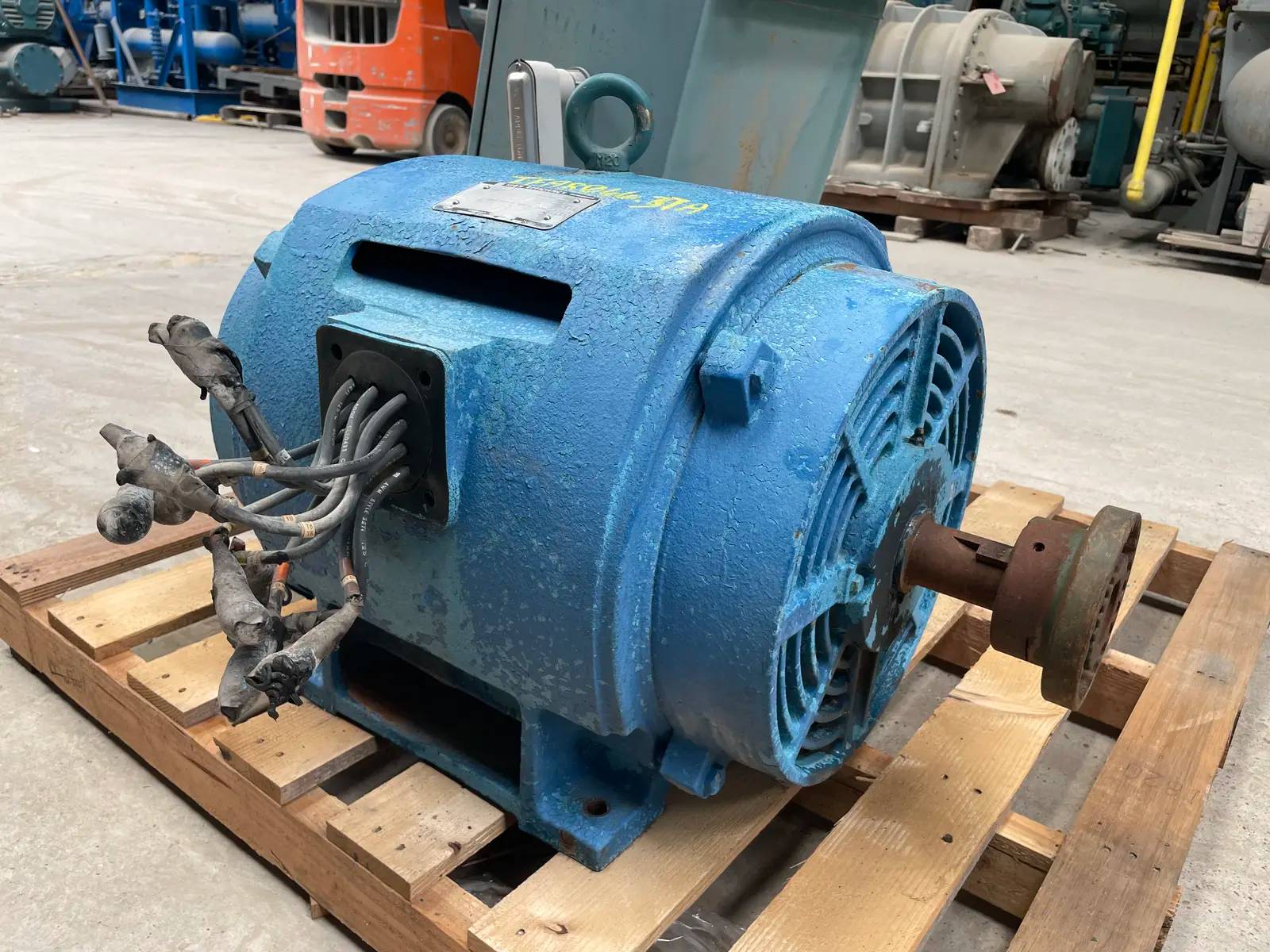 100 HP 3530 RPM Toshiba, 3-Phase Induction Motor, Frame 365T, 230/460 Volts - Image 6