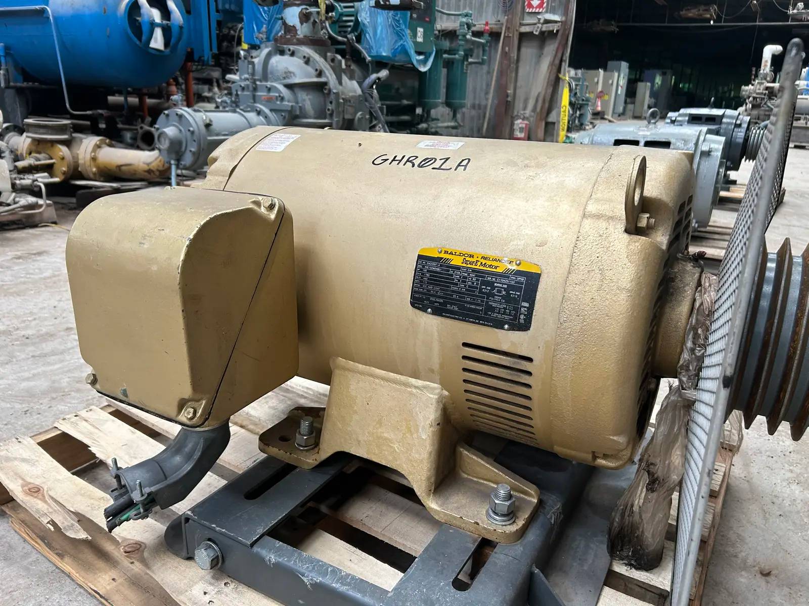100 HP 1780 RPM Baldor Baldor #EM2555T-4, Electric Motor, Frame 404T, 460 Volts, 3PH - Image 8