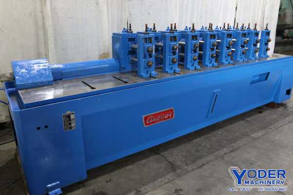 8 Stand, Ardcor #F10-2-10, rollformer, 2" arbor, 10" roll space, entry guide, coolant, 20 HP, 1984 - Image 2