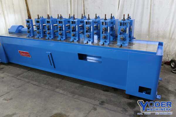 8 Stand, Ardcor #F10-2-10, rollformer, 2" arbor, 10" roll space, entry guide, coolant, 20 HP, 1984 - Image 3