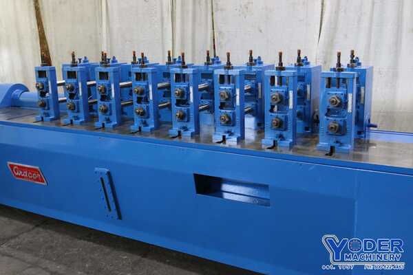 8 Stand, Ardcor #F10-2-10, rollformer, 2" arbor, 10" roll space, entry guide, coolant, 20 HP, 1984 - Image 4