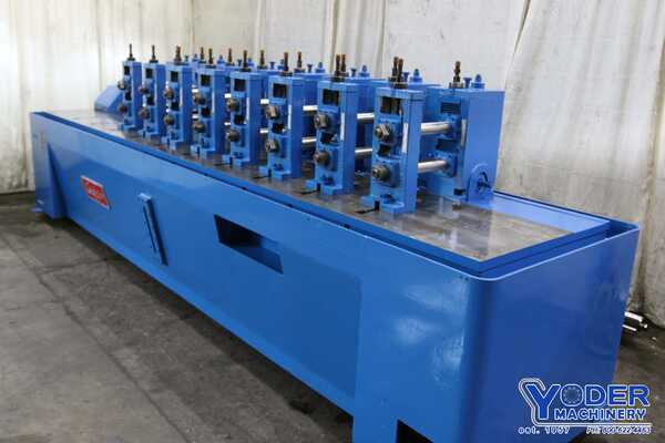 8 Stand, Ardcor #F10-2-10, rollformer, 2" arbor, 10" roll space, entry guide, coolant, 20 HP, 1984 - Image 6