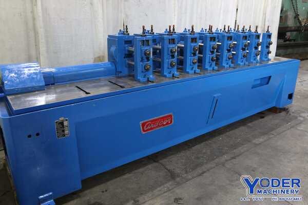 8 Stand, Ardcor #F10-2-10, rollformer, 2" arbor, 10" roll space, entry guide, coolant, 20 HP, 1984 - Image 8