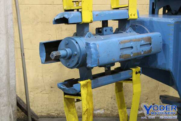 5000 lb. Cooper Weymouth, double end power coil reel, 18" width, 72" outside dimensions, 16"-22" ID, 3/4 HP - Image 4