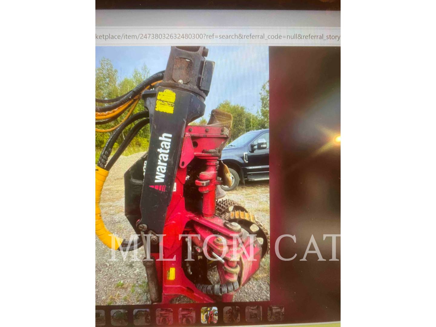 John Deere 753JH, Forestry Excavator, 9770 hours, S/N: 264346C, 2014 - Image 6