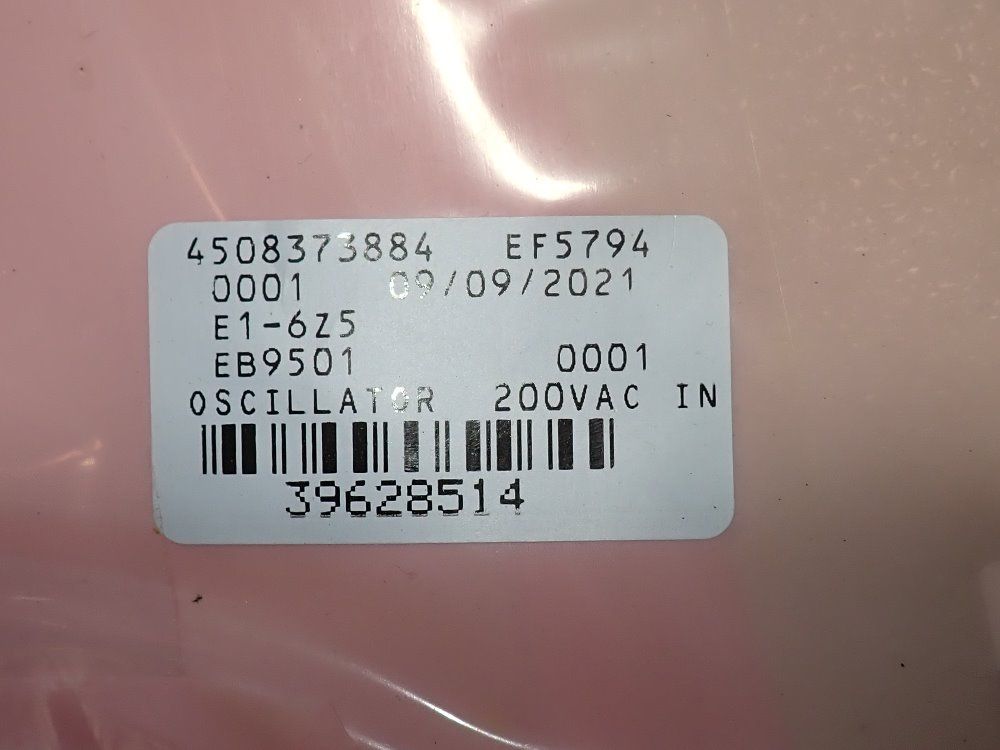 Seidensha Electronics Co. Ltd. #EG-2200, Ultrasonic Generator Power Supply, 2 kW Output, 200 VAC Input - Image 4