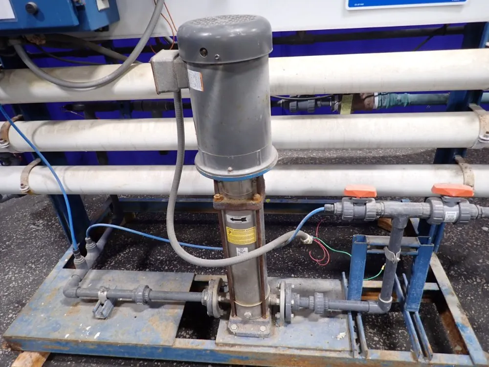 Simply Clean Air & Water Inc. #3-8860-1AC, Reverse Osmosis System, 5 HP, 3450 RPM, 230/460 V, 9051 hours - Image 4