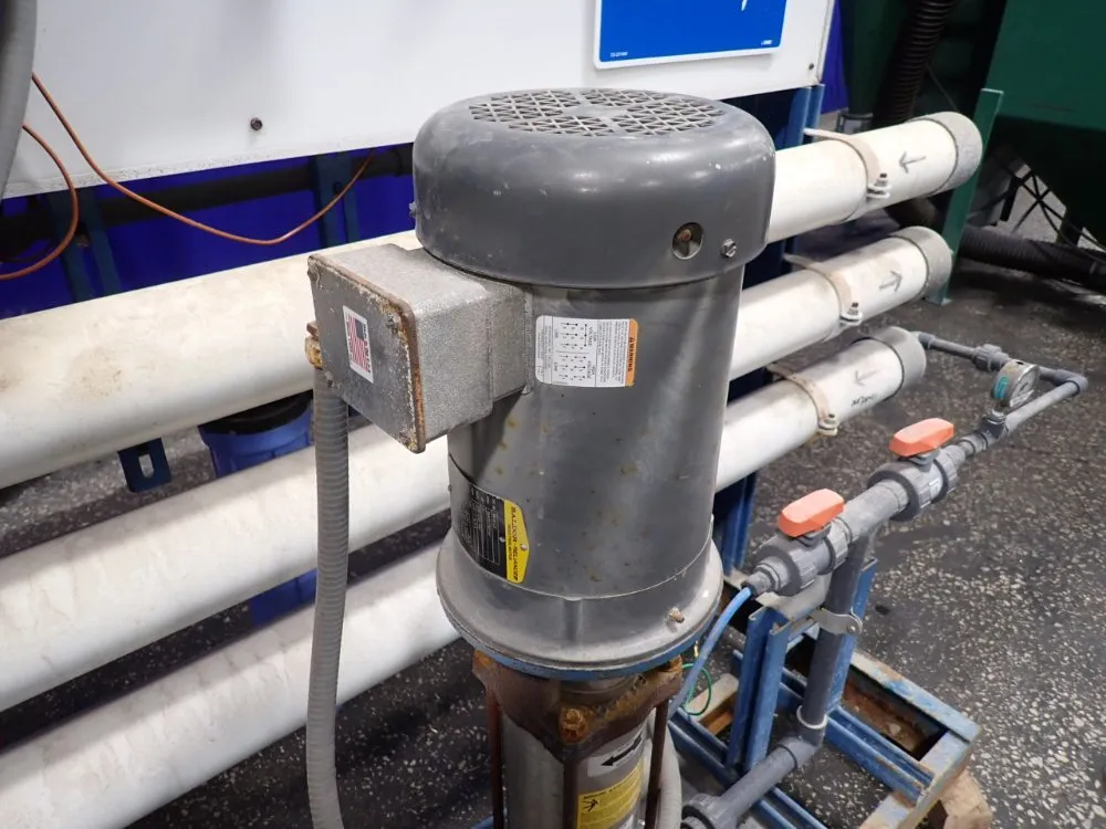 Simply Clean Air & Water Inc. #3-8860-1AC, Reverse Osmosis System, 5 HP, 3450 RPM, 230/460 V, 9051 hours - Image 10