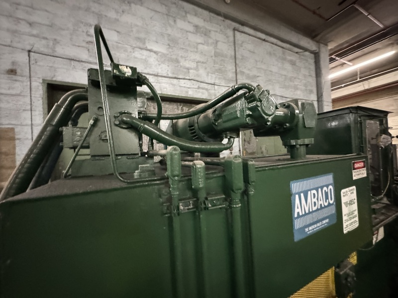 American #10357, horizontal autotie baler, 20 HP, 480 V., serial #729710357390 - Image 4