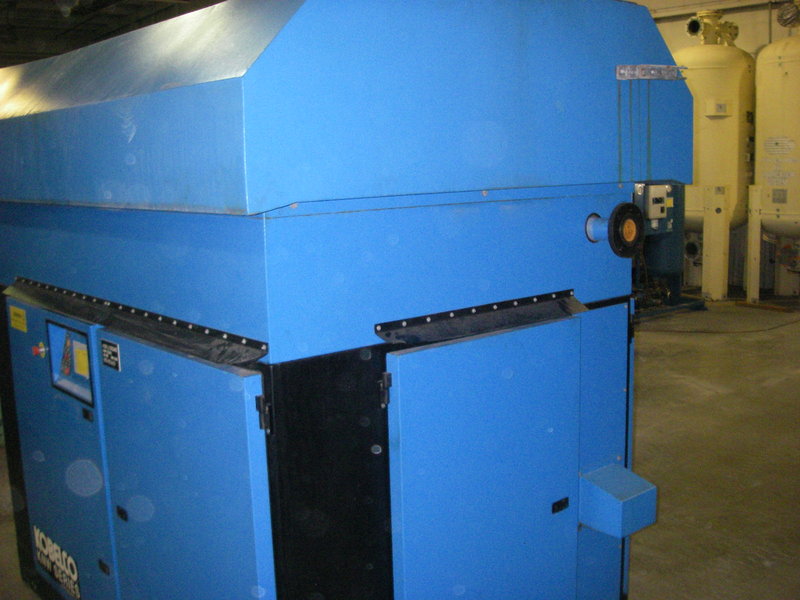 811 cfm, 135 psi, Kobelco #KNWA1-G/H/S, 200 HP, air cooled, 460 V., 2005, (2) #A-2286, A-2287 - Image 3