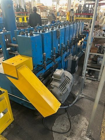 10 Stand, Ardcor #1-1/2, rollformer, 1.5" spindle diameter, 10" rollspace, 5.5"-8.5" vertical centers - Image 3