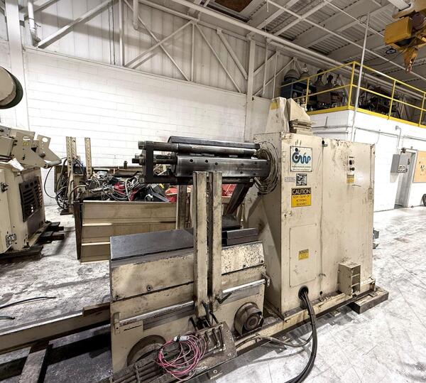 20000 lb. Cooper Weymouth #6R-24 Reel / 24D11 Str / SMX 24H Feed, heavy duty servo coil feed line - Image 7