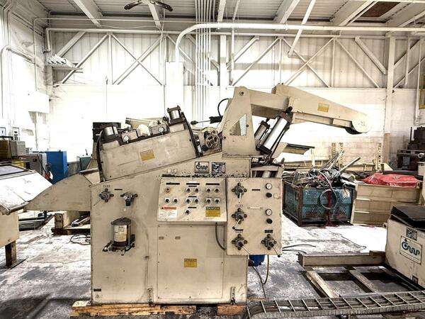 20000 lb. Cooper Weymouth #6R-24 Reel / 24D11 Str / SMX 24H Feed, heavy duty servo coil feed line - Image 8