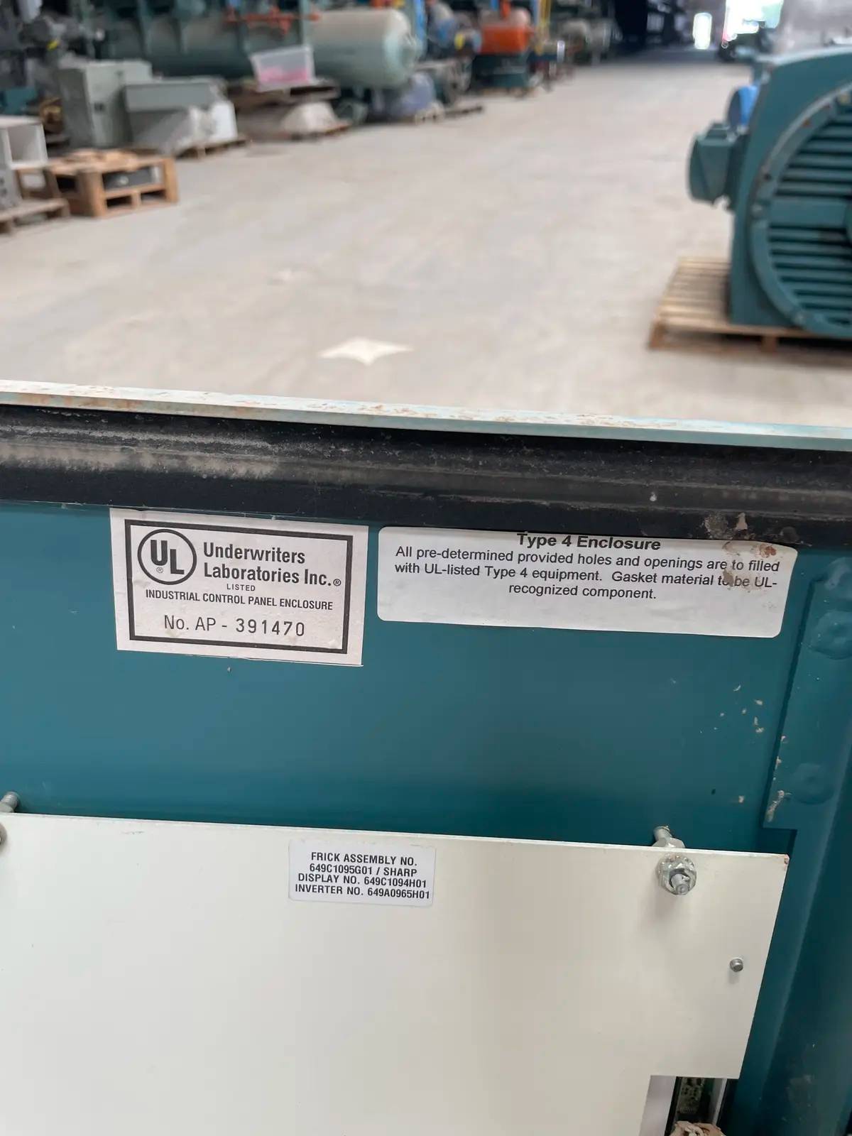 Frick #Quantum, Screw Compressor Micro Control Panel, 120 V., 50/60 Hz, 1PH, 2002 - Image 10