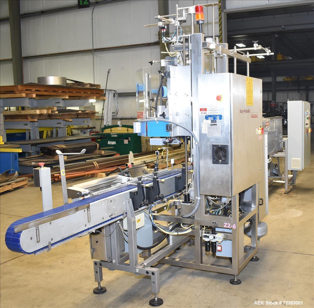 Accraply #650VF, Shrink Sleeve Label Applicator, 650 CPM, Print Registration, 230 V., AB PLC, 6" x 6" tunnel - Image 5